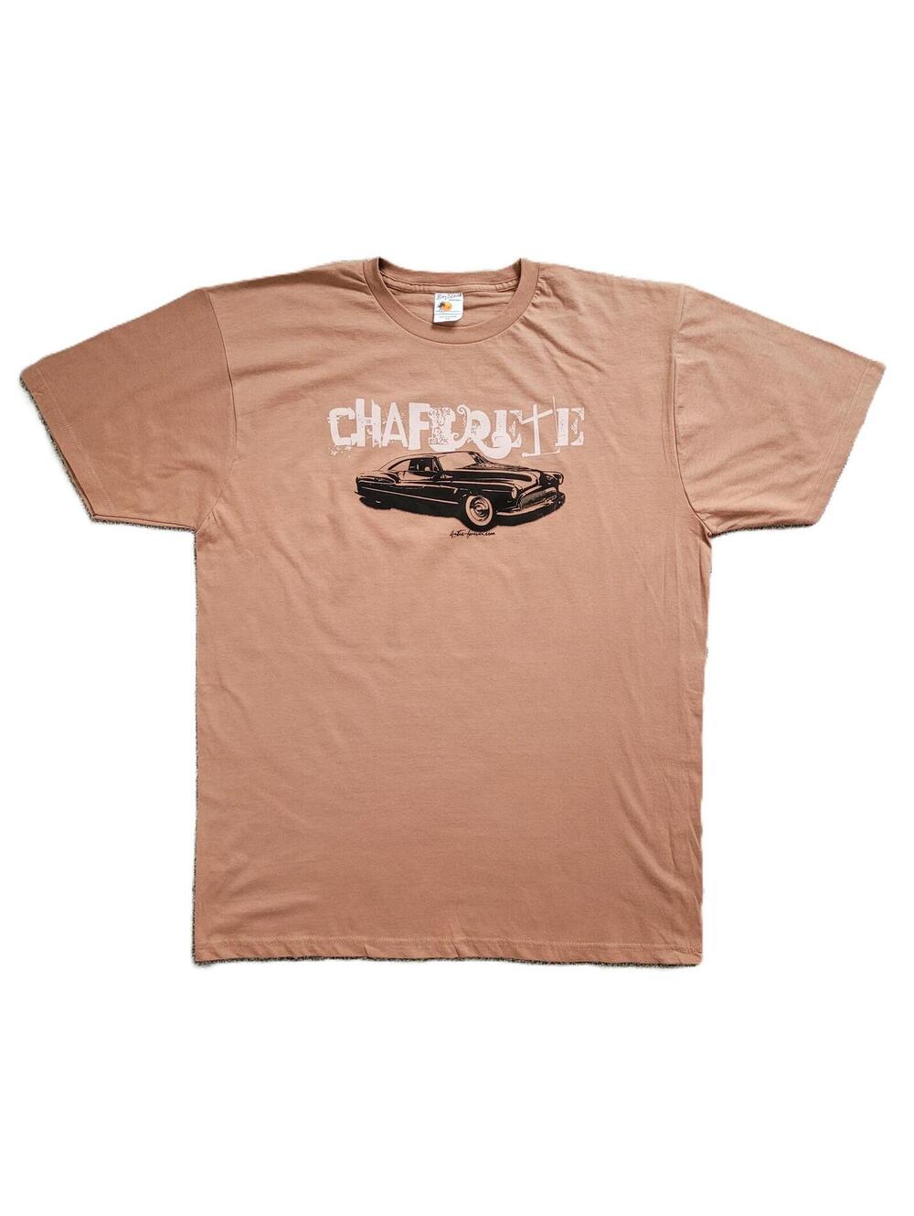Chafirete Spanish Driver Graphic T-Shirt Men's 2XL Brown Classic Car Cotton Tee